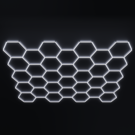 Large 2 Car Garage Hex Kit (21.32’ x 16.89')