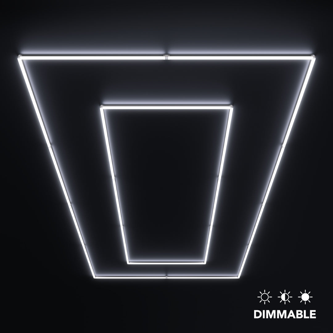 Dimmable Double Rectangular Lighting Kit (16’ x 8’)