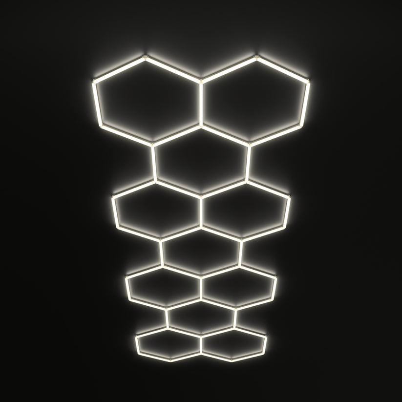 Long 11 Hex Kit (17.5’ x 5.5’) – HexGlow Lighting