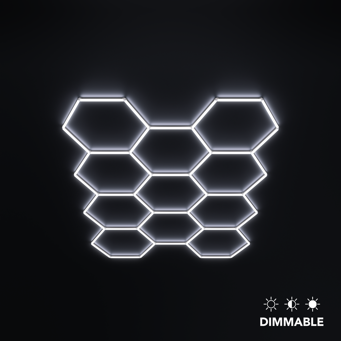 Dimmable 11 Hex Kit (11’ x 8’)