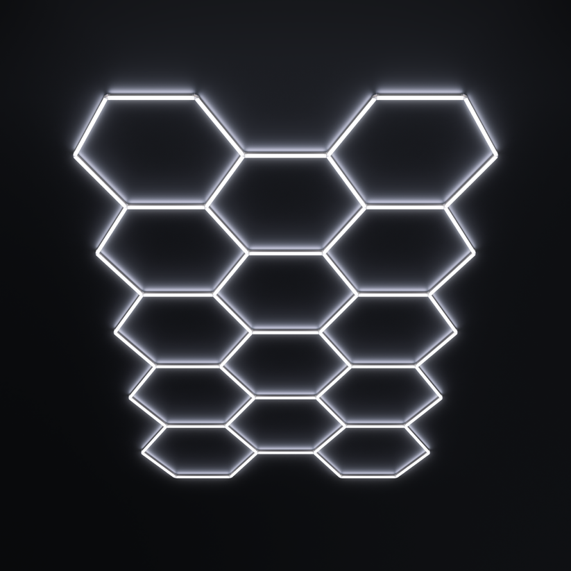 HexGlow - 14 Hex LED Lighting Kit (14' x 8') – HexGlow Lighting