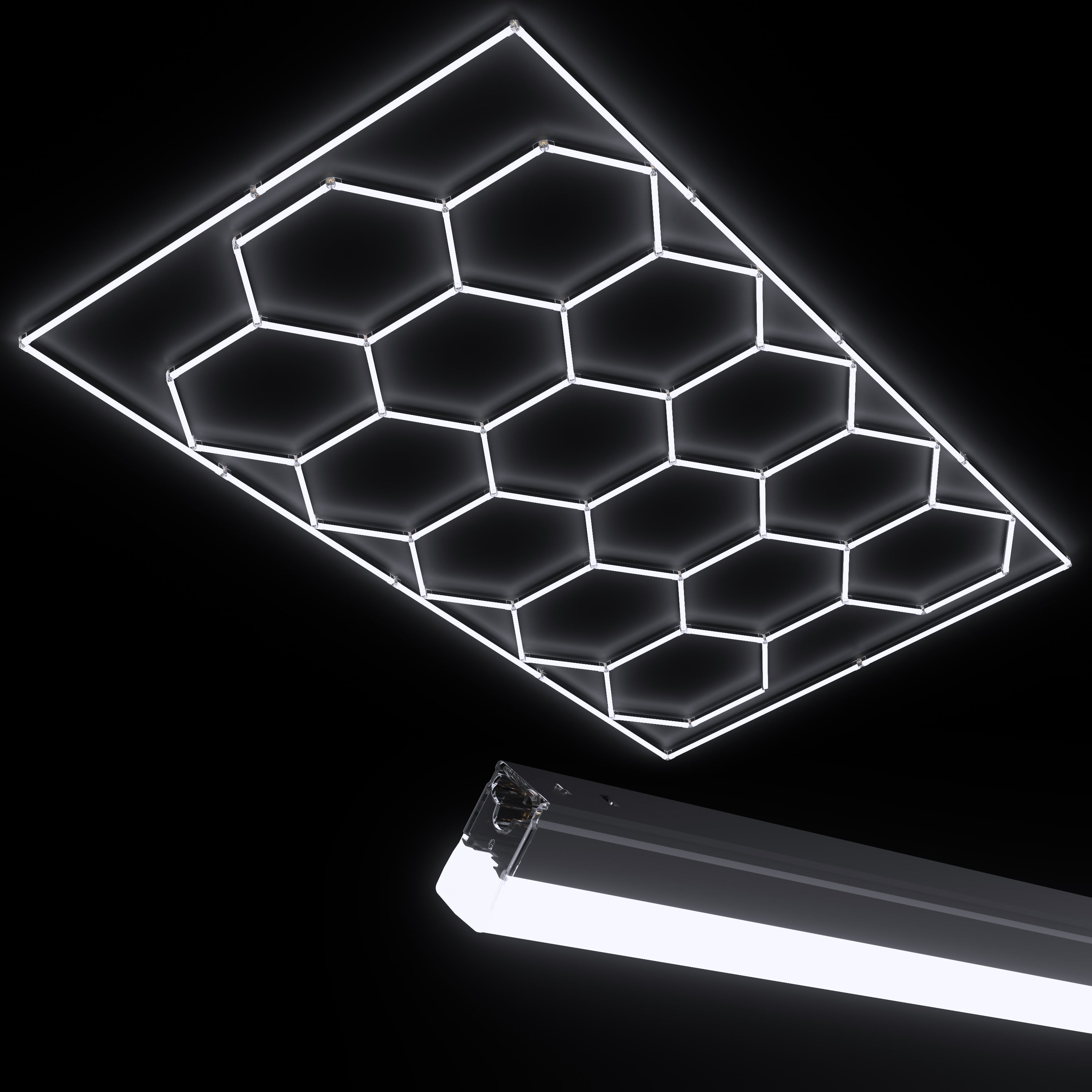 HexGlow - 15 Hex LED Lighting Kit With Border (16' x 8') – HexGlow