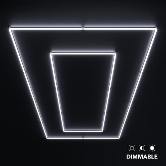 Dimmable Double Rectangular Lighting Kit (16’ x 8’)