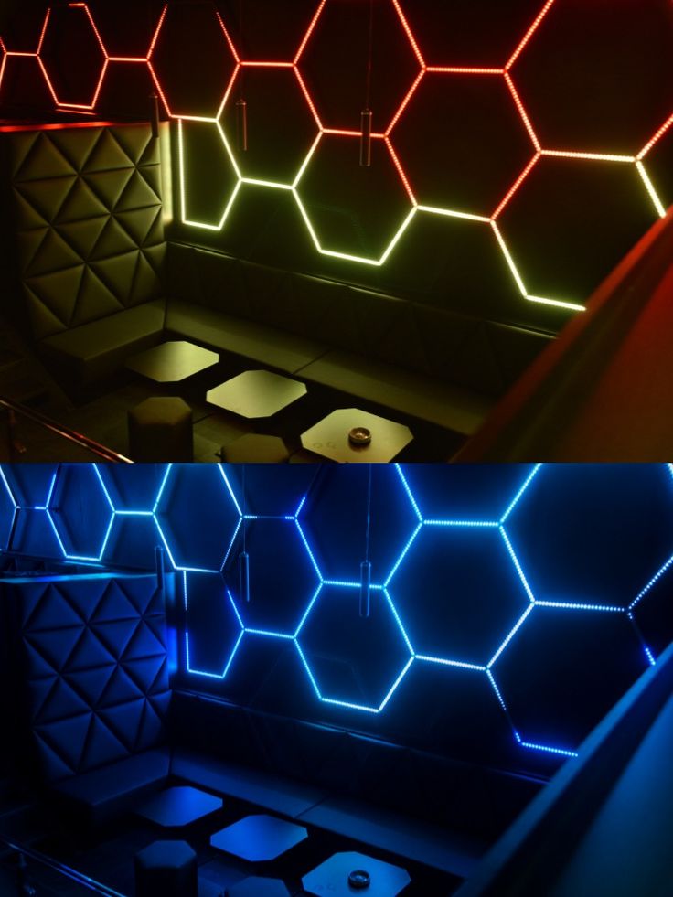 Hexagon deals led rgb